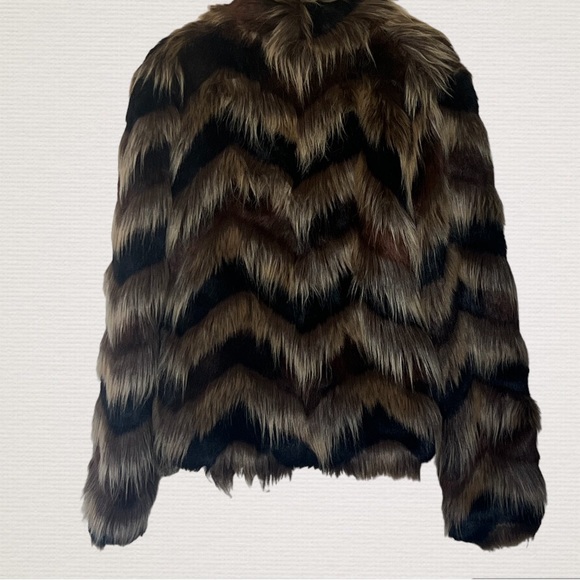 Wish the Label Faux Fur Jacket Small - Picture 5 of 5